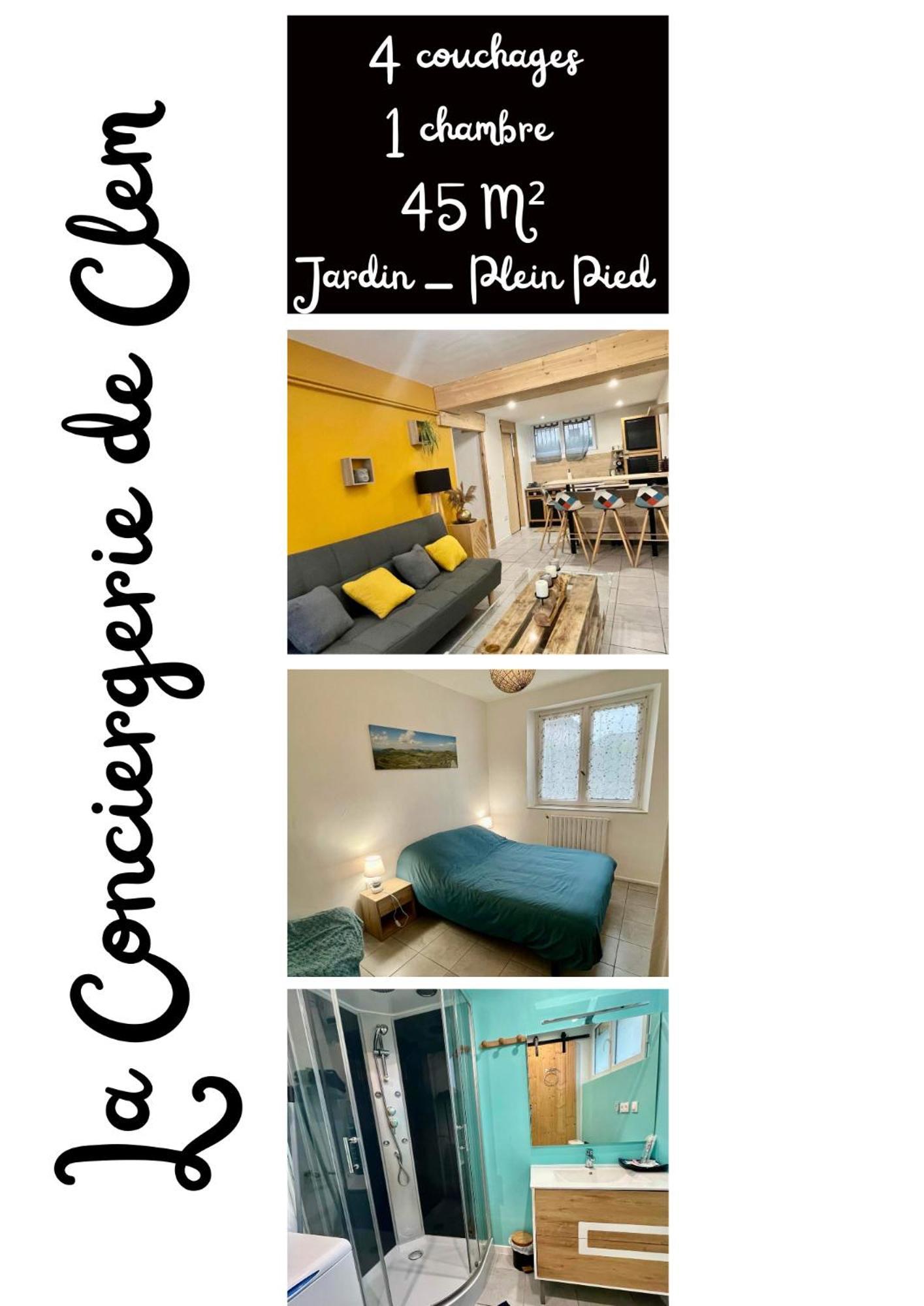 Studio 40M2 Plein Pied Avec Parking Jussac ภายนอก รูปภาพ
